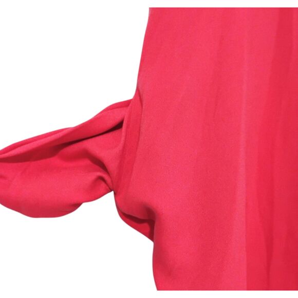 Zara Romper Shorts Micro Mini Mod GoGo Twiggy Babydoll Tunic Party Retro Coral S - Picture 9 of 10